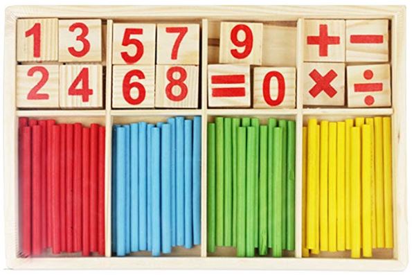 Montessori Wooden Number Sticks
