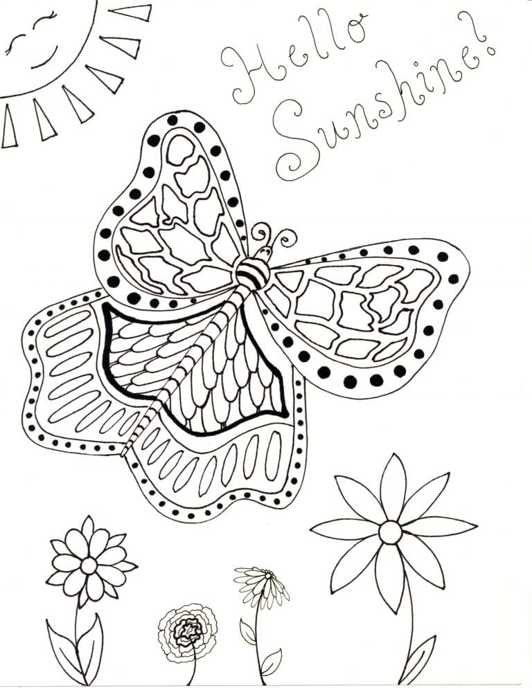 Spring Coloring Pages | Raising Smart Girls