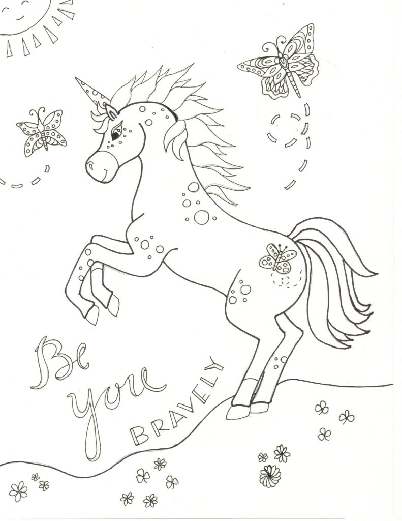 Unicorn Coloring Pages   Raising Smart Girls